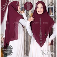 Hijab Syari Ceruty Zafina L Swarovski Elegan