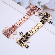 Applicable iwatch Watch Strap Little Chanel Style iwatch6543Metal Chain Bracelet for Watch with Chan