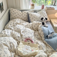 150x200 Three-Piece Set Single-Piece Quilt Cover Single Double x230180X220 Dormitory Cotton Pure Cot