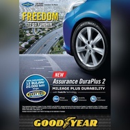 Ban mobil Goodyear 185/65 R15 Assurance Duraplus 2 Untuk Mobil Grand