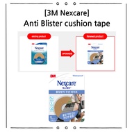 3M Nexcare Anti Blister Cushion Tape | Blister Prevention Foot Care | Heel & Toe Protection Bandage 