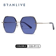 BRANLIVE DC’ Lady Octagon Pink Discount Sunglasses แว่นตาสีชมพู