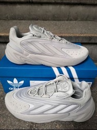 adidas originals Ozelia低幫老爹鞋男女同款 銀灰