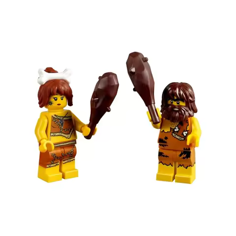 LEGO Cave Man Building Block Figures 11pcs 5004936