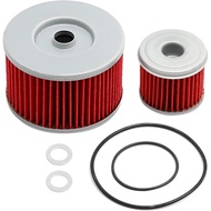 15412-MGS-D21 Oil Filter with O-rings and Drain Plug Gaskets Fits for 2016-2020 HONDA PIONEER 1000 S
