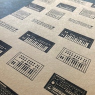 【信紙組】合成器插畫信紙手作風