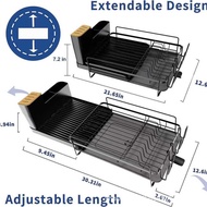 Dish Drain Rack with Drain Dish Rack Kitchen Drain Dish Rack Sink Side Dish Rack Customized Dish Rac