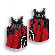 Full Sublimation Jersey BULLS BAPE JORDAN JERSEY Collection