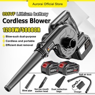 998VF Portable Electric Cordless Air Blower & Vacuum 2 in 1 Leaf Blower Wind Blower Dust Blower mesi