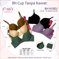 Lydyly Push Up Bra BH H1901 Wire Free Foam Hook 3 Cup AB 3/4 (36-42) Seamless Bra Women