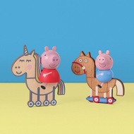 【佩佩 / 喬治】 佩佩豬木別針 胸針 Peppa pig | Wooderful life
