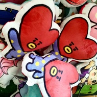 READY STOCK kpop bts plushie HANDMADE TATA BT21 PILLOW PLUSHIE