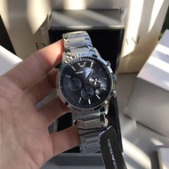 Real Shot❤ Fashion Style Arma Pointer Ni Three-Eye Multi-Function Business Quartz Watch Stainless St