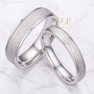 [FREE NAME ENGRAVING] Anti-Rust Titanium Couple Ring R13 | Couple Rings | Gift Ring | Engagement Rin