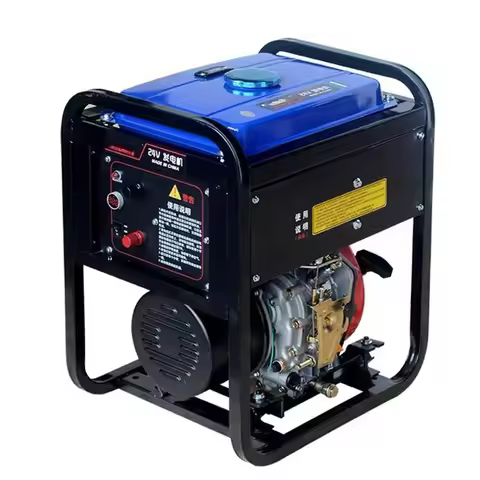 Durable and low-priced 6KW 24V DC generator 24V diesel generator parking air conditioner diesel gene