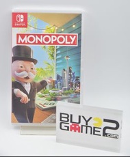 全新 Switch Monopoly 大富翁 地產大享 (行版, 中文/ 英文 ENGLISH/ 日文)
