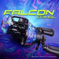 [FREE HAT] BC SEAHAWK FALCON 103HSL DRAG CLICKER REEL