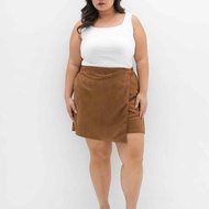 EGALE.ID - Zoe Suede Skort | Petite Mid Jumbo Plus SizeBIG