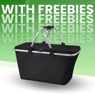 Picnic Basket Grocery Basket Insulated Foldable Basket Market Basket