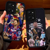 S42 Messi 10 Casing for Xiaomi Redmi poco 14T Note 14 F6 12 F5 X5 Pro 5G black