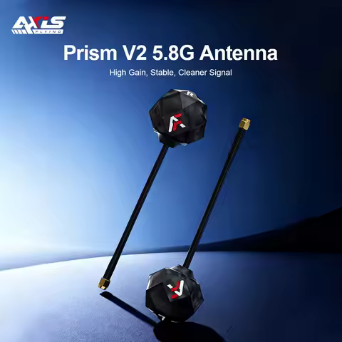 Axisflying Prism V2 5.8G 4DBI Pro 5DBI Max / 3.3G 5DBI Max FPV Antenna LHCP RHCP SMA Male for FPV Fr