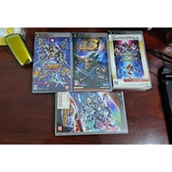 PSP Japanese game cards with full books