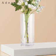 [Adepe] Acrylic Clear Cylinder Vase Flower Vase for Wedding Centerpieces Desktop
