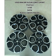 USED RIM ORI SUZUKI SWIFT SPORT  FOR  SWIFT SPORT ZC33 ZC32