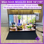 BOE Mini LED Portable Monitor 16 inch 18 inch - 165Hz 240Hz 100% DCI-P3 (SPX)