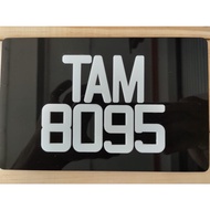 NO PLATE LASER CUT CUSTOM HOT HOT MURAH