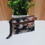 🌺現貨🌺全新 台灣製造防水包 朵莉 Dolly Club 花語雙層零錢包 證件包 卡包 煙包 萬用小包 有透明層