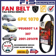 FIS Gaido Fan Belt Peugeot 1.6 307 16V Air Cond Alternator Power Steering Belt 6PK1070 6PK1080 Tali 
