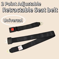 <Malaysia Stock> Car Auto Bus Seat Safety Belt Lap 2 Point Adjustable Retractable Universal Seat bel