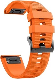 22 26mm Watchband Leather Silicone Strap For Garmin Fenix 7 7X 6 6X Pro 5 5X Plus 3HR 935 D2 Bracelets Quick Release Accessories