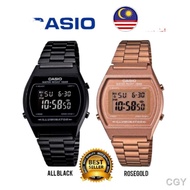 Sports ♦[HOT]LADIES WATCH -jam tangan perempuan-casio viral- casio diamond-square-jam retro-rosegold