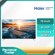 HAIER 70 INCH 4K UHD ANDROID SERIES SMART LED TV H70D6UG