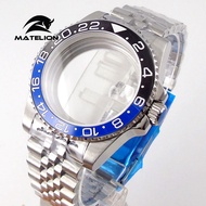 20ATM Diver Case 40 มม.Fit NH35 NH36 NH34 GMT ETA 2824 PT5000 Miyota 8215 นาฬิกา Jubilee สร้อยข้อมือ
