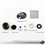 ABU G BRAKE KNOB LOW PROFILE FULL SET 6 - PROMAX / PROMAX BC REEL SPARE PART PROMO