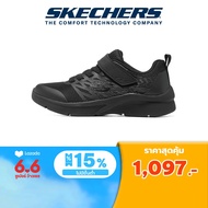 Skechers สเก็ตเชอร์ส รองเท้าเด็กผู้หญิง Girls Microspec Never Late Shoes - 302617L-BBK Back to School Machine Washable