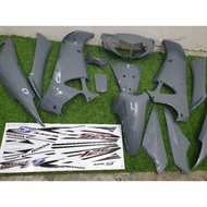 HLD HONDA WAVE125S COVER SET NARDO GREY  WITH THAI STIKER