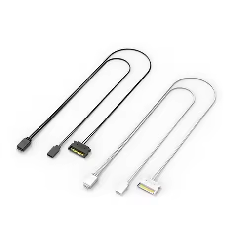Computer ARGB Controller PC Manual RESET Controller Sata to ARGB Reset Power Cable PC 5V ARGB 3-Pin