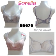 SORELLA Bs676 Wireless Brocade bra 32B