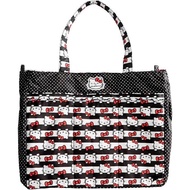 jujube hello kitty dots and stripes super be large tote diaper bag