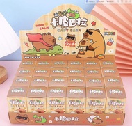 !Surprised Blind BoxCapybara Doll Toy Key Chain Childrens Hole Music Lottery Decompression Toys Cart