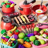 mainan masak masak mainan budak perempuan mainan masak masakan set Permainan kanak-kanak, peralatan 