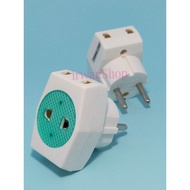 Multi Junior T-Plug Extension Plug 3 Pin Socket