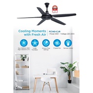 MIDEA 56'' 5BLADE CEILING FAN (BK)