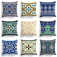 SARUNG BANTAL SOFA PRINT MOTIF TURKISH MUNIRA SERIES 40X40 CM