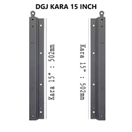 Flying Bracket Line Array - Braket Speaker 15 / 18 INCH LINE ARRAY MATERIAL ALUMINIUM DGJ - kara