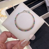 ️Free Pandora Rainbow Tennis bracelet Diamond Drawstring Type